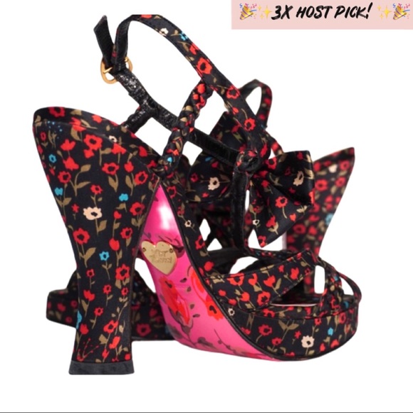 Betsey Johnson Shoes - ✨3x HP!✨ ⏰ Betsey Johnson Ainsley Floral Heels